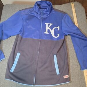 Stitches Athletic Gear Kansas City Royals Full Zip Jacket Medium J1